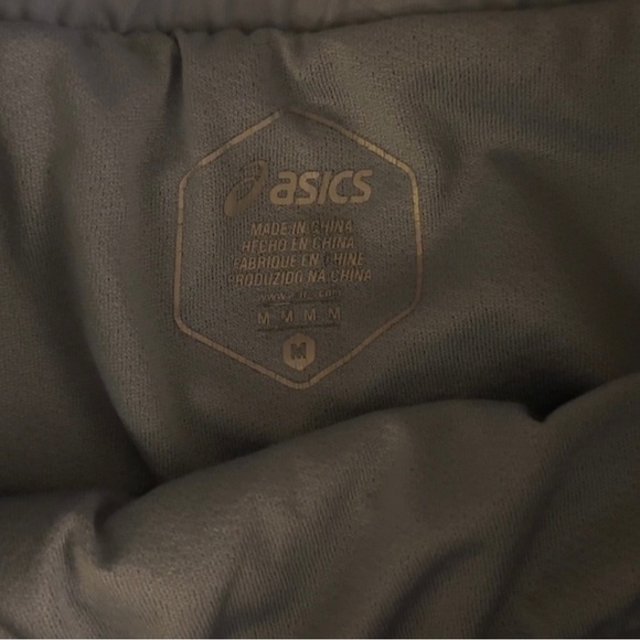 ASICS Blue Camo Pattern Shorts - Picture 2 of 2